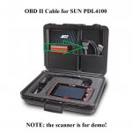 OBD II Data Cable Replacement for SUN PDL4100 Diagnostic Tool